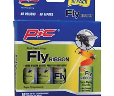 Pic FR10B Sticky Fly Ribbons 20 pack FREE SHIPPING Cheap