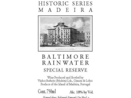 NV The Rare Wine Co. Historic Series Baltimore Rainwater Special Reserve, Madeira, Portugal Online Hot Sale