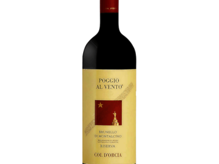 Col D Orcia Poggio Al Vento Brunello Di Montalcino Riserva DOCG Library Collection (2001, 2008, 2010), Italy (3 x 750ml) Online now