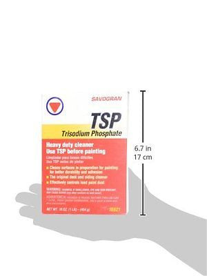 16 Oz Savogran Heavy-Duty Non-Sudsing Powdered TSP Trisodium Phosphate Cleaner Hot on Sale