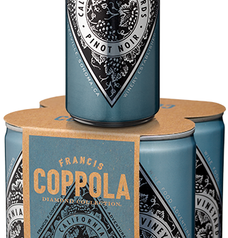 Francis Ford Coppola Diamond Collection Pinot Noir Cans (case, 6 x 4pk 250ml cans) For Cheap