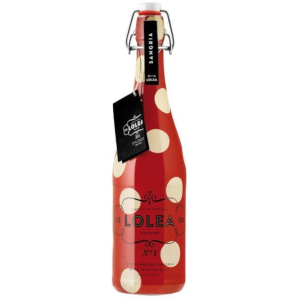 Lolea No 1 Sparkling Red Sangria, Spain (750 mL) Hot on Sale