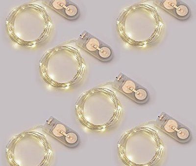 LED Moon Lights - Fairy String Lights Battery Operated (Moon Lights x6) Hot on Sale