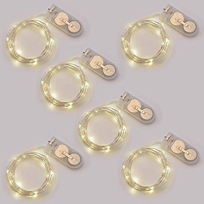 LED Moon Lights - Fairy String Lights Battery Operated (Moon Lights x6) Hot on Sale