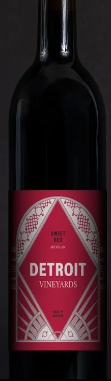 NV Detroit Vineyards Sweet Red, Michigan, USA (750ml) For Discount