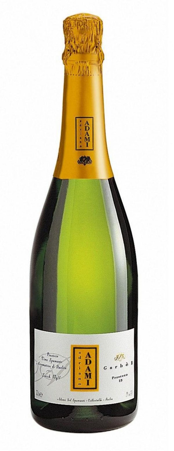 NV Adriano Adami Garbel Prosecco Treviso Brut, Veneto, Italy (375ml) HALF BOTTLE Hot on Sale