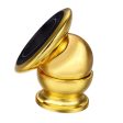 ZFLQ Magnetic Car Mount Universal Magnetic Car Cell Phone Holder for Smartphones and iPhone 7 6s Plus 6 Plus Samsung Galaxy S7 S6 Edge Mini Tablets and GPS Devices (Gold) Gold Fashion