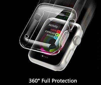 Accessories Full Body Case For Apple Watch 38mm Series 1 TPU Screen Protector Sale