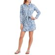 Faded Glory Women s  Floral Chambray Dress Fashion