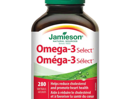 Jamieson Omega-3 Select 1000 mg, 280 Softgels For Discount