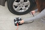 120-Volt Inflator, Portable Air Pressure Pump For Bike, Bicycle, Car Tire, Balls Supply