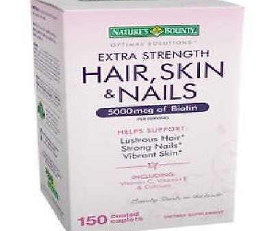 Nature s Bounty Extra Strength Hair Skin Nails, 250 Count Discount