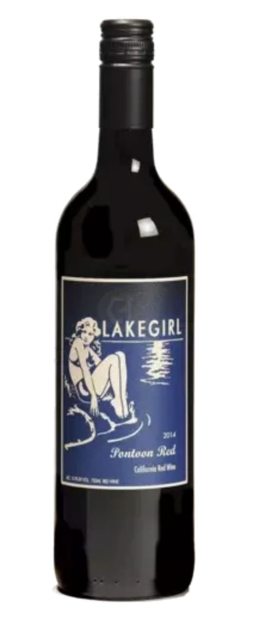 2018 Lakegirl Pontoon Red, California, USA (750ml) For Discount