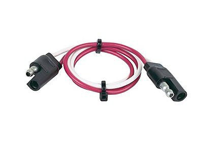 2 Pole Hopkins Flat Wire Quick Battery Disconnect Connector Set - 12v 12 in NEW For Sale