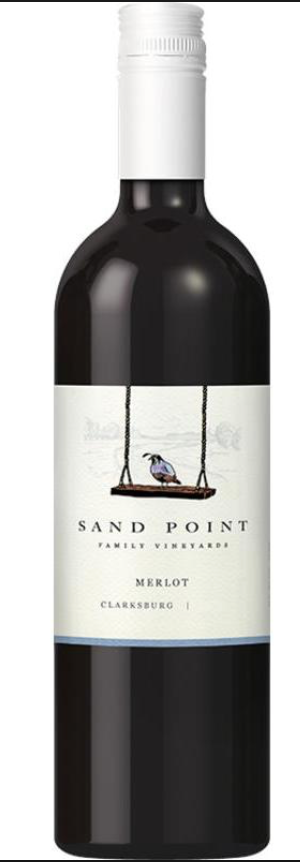 2022 Sand Point Merlot, Clarksburg, USA (750 ml) Online Hot Sale