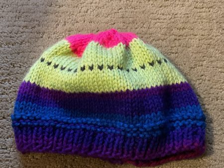 Hand Knitted Beanie Kids O S Supply