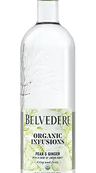 Belvedere Organic Infusions Pear & Ginger Vodka, Poland (750ml) Supply