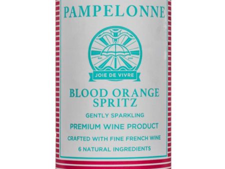 Pampelonne Blood Orange Sparkling, Loire, France (case, 6 x 4pk cans) Supply