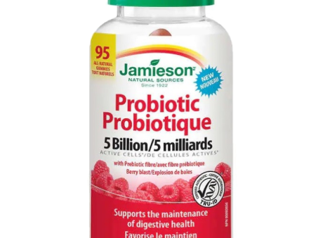 Jamieson Probiotic Gummies 5 Billion, 95 Gummies Online now