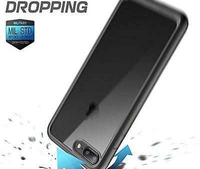 SUPCASE iPhone 7 Plus Premium Hybrid Protective Clear Bumper Case, Black For Discount