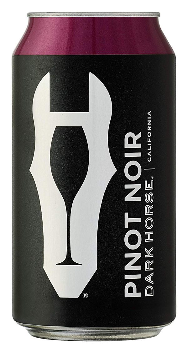 NV Dark Horse Pinot Noir, California, USA (12 pk cans, 375ml) Cheap