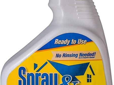 Spray & Forget SFPM1QT Exterior Small Surface Trigger, 32 oz Bottle, 1... Supply