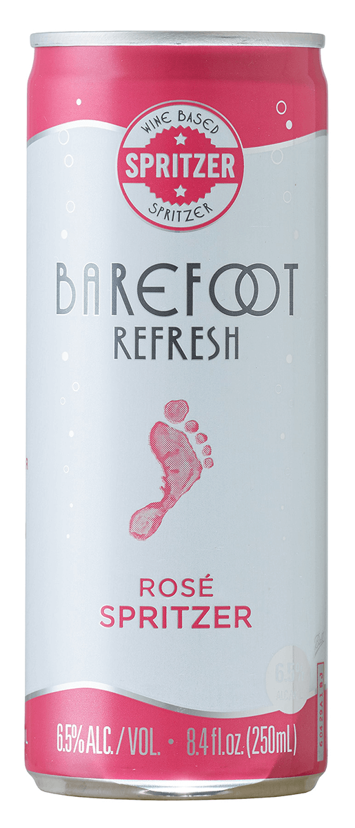 NV Barefoot Cellars Refresh Rose Spritzer, California, USA (24 pk cans, 250ml) Online now