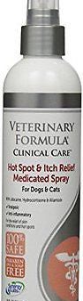 8 Oz Hot Spot & Itch Relief Anti-Inflammatory Spray Skin Care For Pets Dogs Cats Online Sale