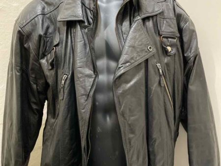 Leather Motorcycle Jacket Men s XXL For Cheap