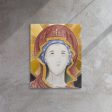 Panagia of the Missionary House - Sgraffito Fresco Icon Fashion