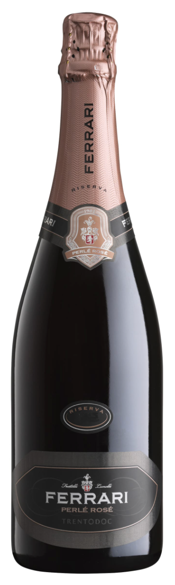 2016 Fratelli Lunelli Ferrari Perle Rose Riserva Trentodoc, Trentino-Alto Adige, Italy (750ml) For Sale