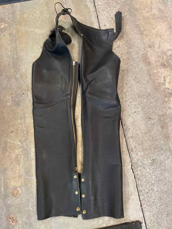 Leather Motorcycle  Chaps Women s S Cheap