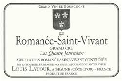 1972 Louis Latour Romanee-Saint-Vivant Grand Cru Les Quatre Journaux, Cote de Nuits, France (750ml) For Sale