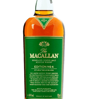 The Macallan Edition No 4 Single Malt Scotch Whisky, Speyside - Highlands, Scotland (750ml) Fashion