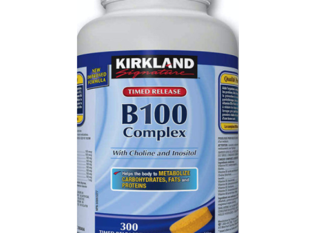 Kirkland Signature B100 Complex Tablets, 300 Tablets Supply