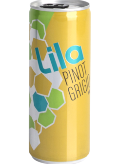 Lila Wines Pinot Grigio delle Venezie IGT, Italy (6 x 4pk case, 250ml cans) Online now