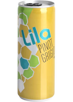 Lila Wines Pinot Grigio delle Venezie IGT, Italy (6 x 4pk case, 250ml cans) Online now